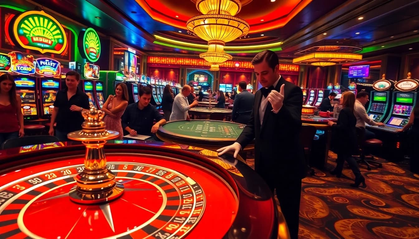 Rasakan sensasi di situs gacor dengan mesin slot yang berwarna-warni dan permainan kasino yang menarik.