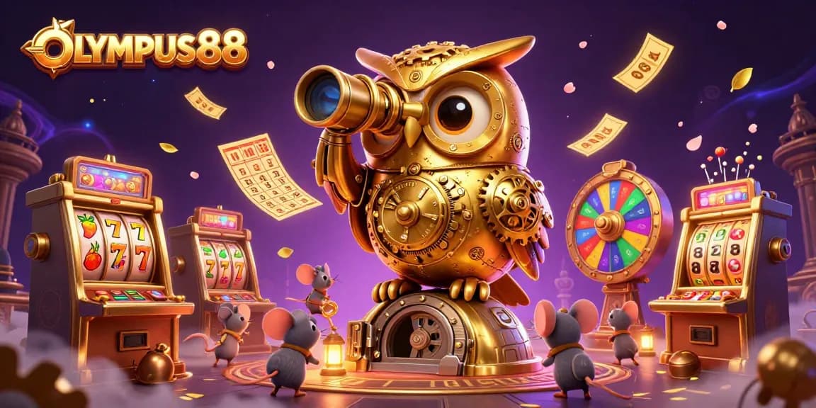 Menggoda peluang besar di OLYMPUS88 dengan perpaduan slot unik dan simbol keberuntungan.