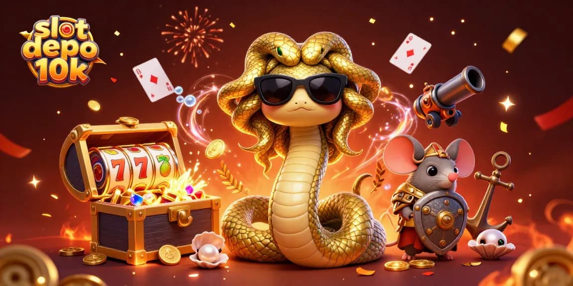 Experience exciting wins with slot depo 10k at our casino with amazing gaming elements.
