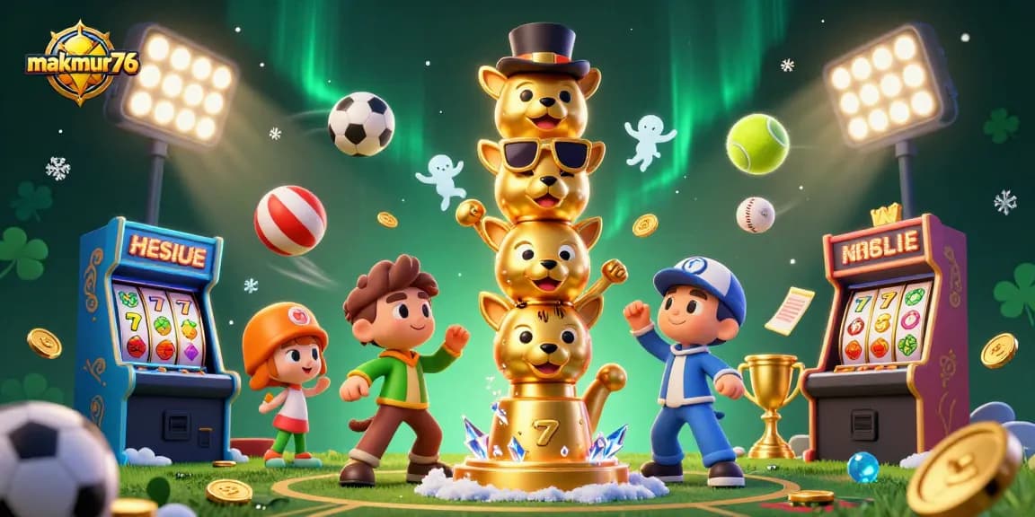 Experience winning moments at makmur76 with dynamic arcade games and vibrant casino elements