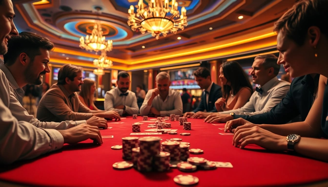 Experience the thrill of afk toto at a vibrant casino gaming table.