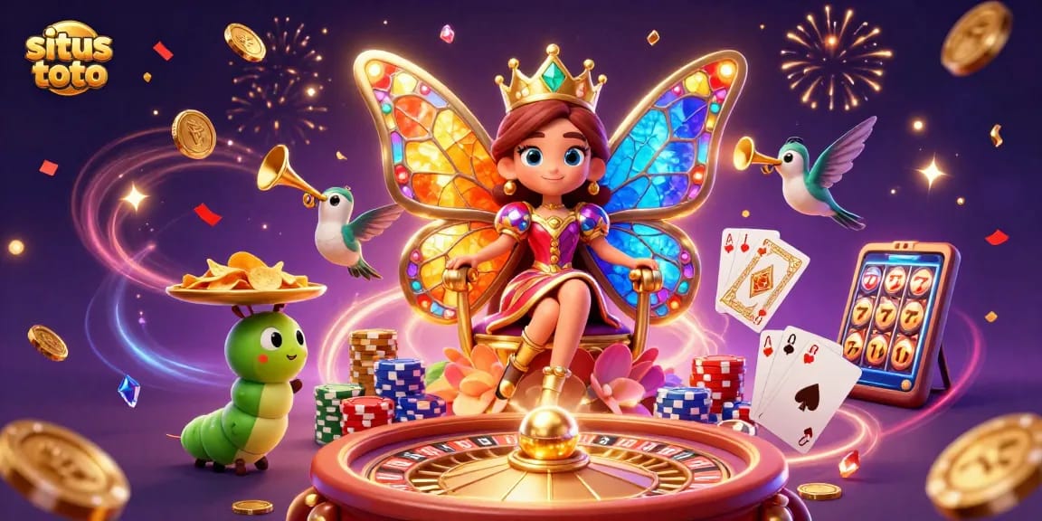 Menangkan hadiah menarik di situs toto dengan ilustrasi cantik yang menunjukkan keajaiban permainan taruhan.