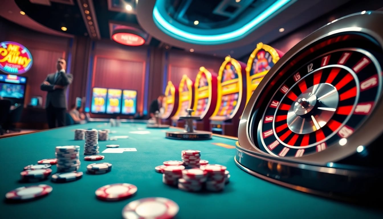 Experience thrilling online gambling at https://na777unduh.com with professional dealers and vibrant slot machines.
