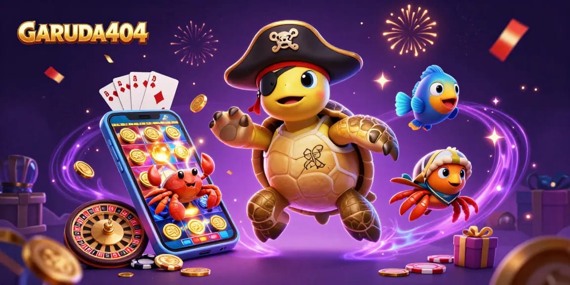 Experience the thrills of GARUDA404 with vibrant characters and action-packed casino games.