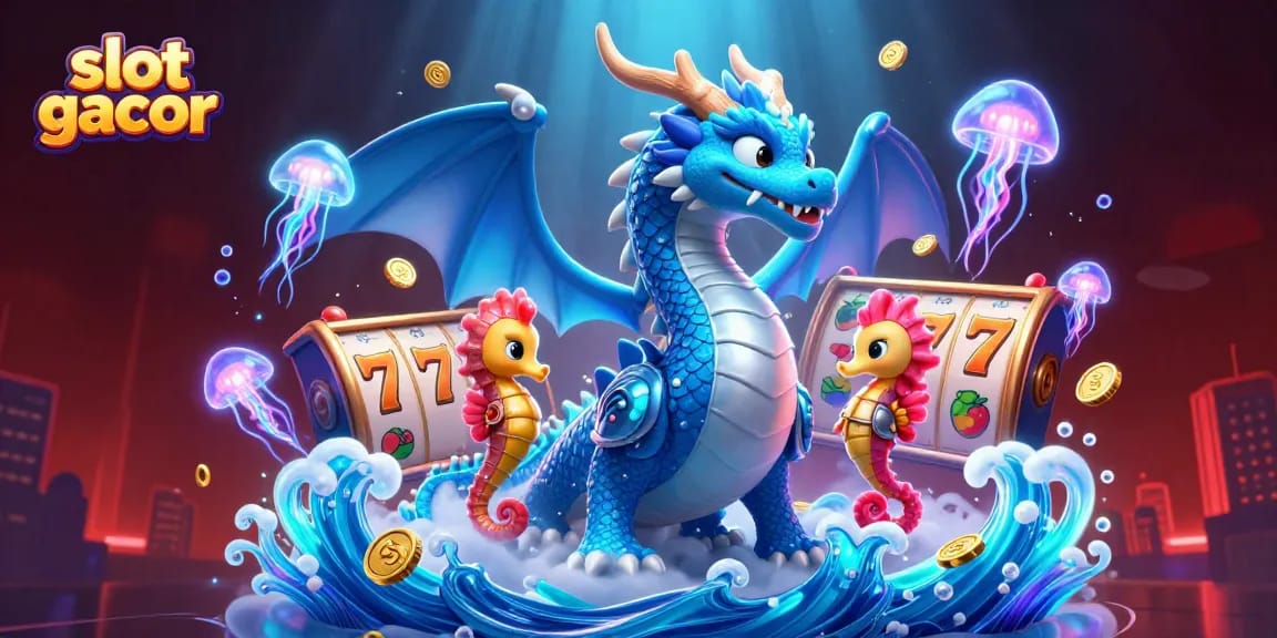 Slot gacor menghadirkan pengalaman bermain kasino dengan slot reels, simbol keberuntungan, dan petualangan seru.