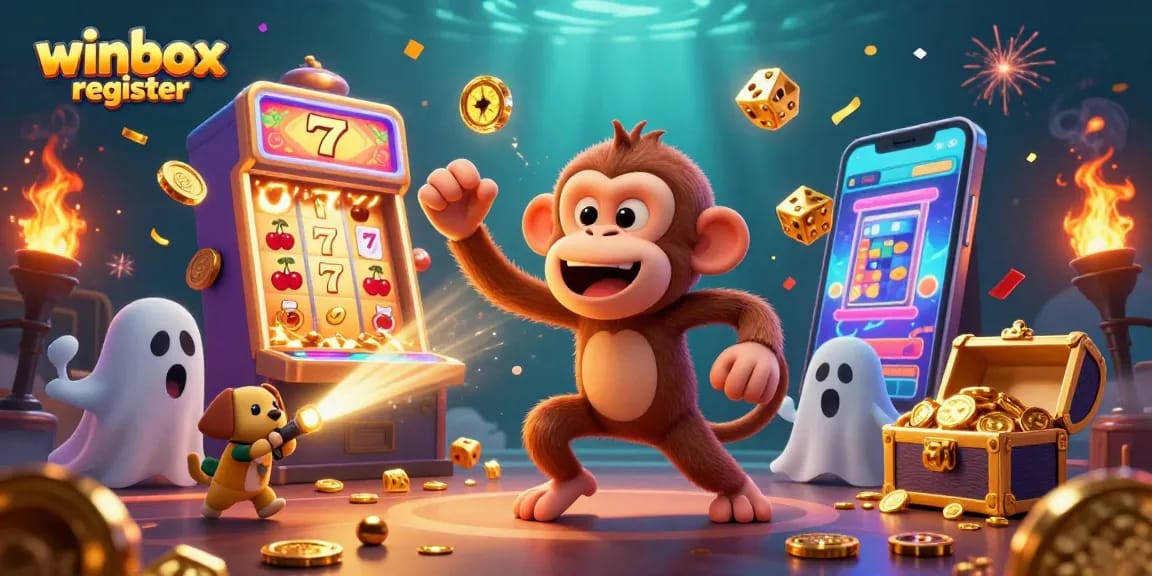 Join the excitement with winbox register, revealing golden treasures in a captivating casino scene!