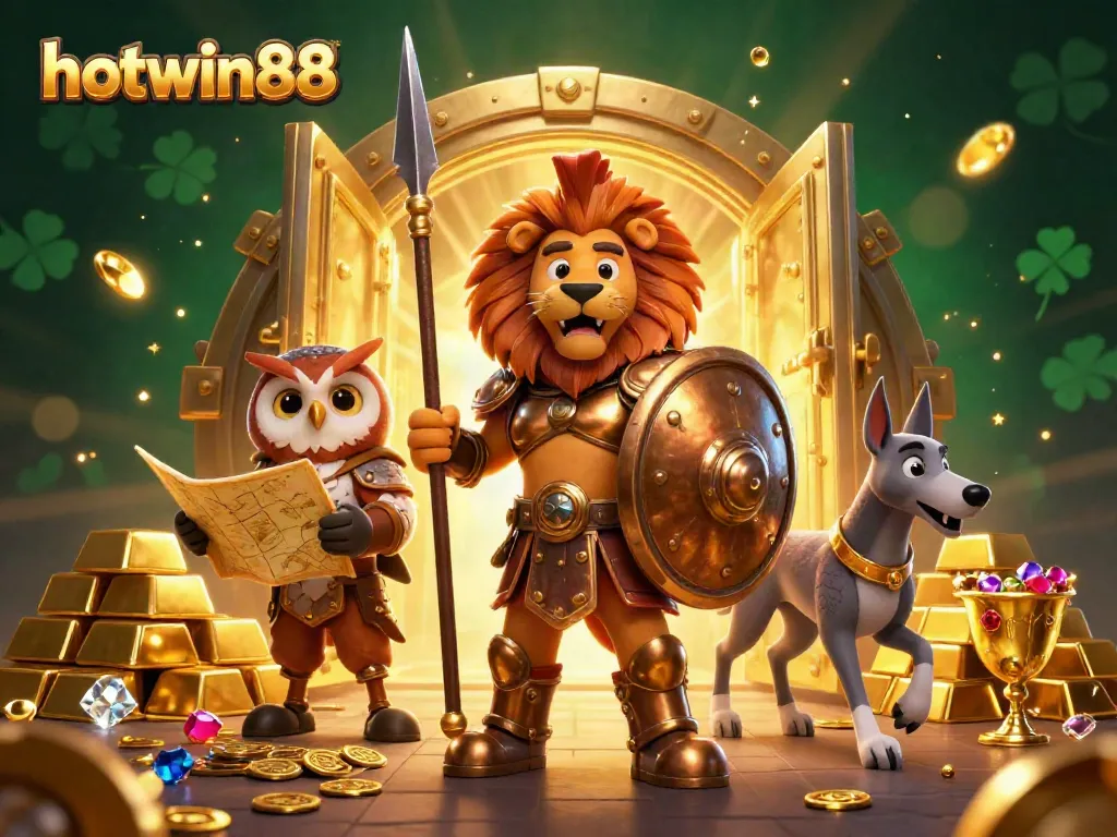 Experience thrilling slots and gaming luck with hotwin88 in a vibrant casino scene.