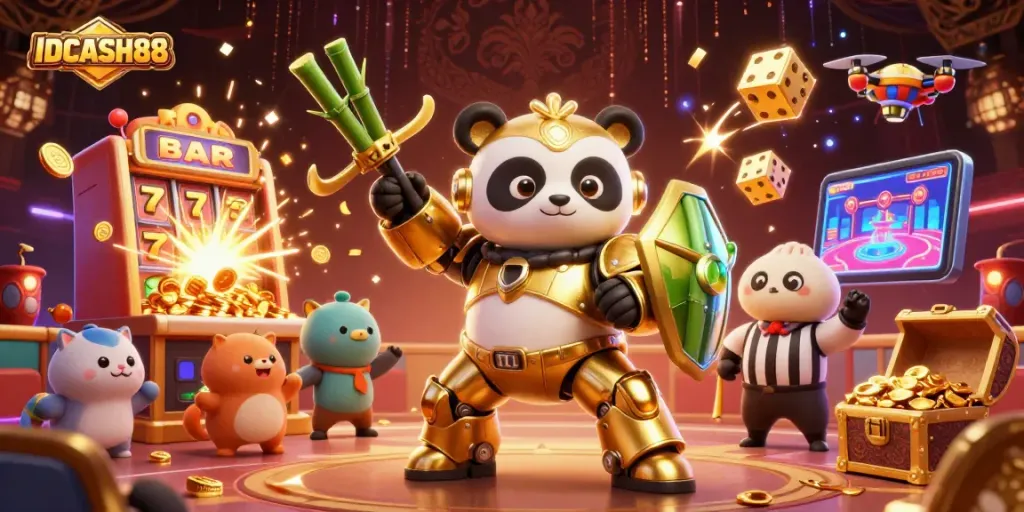 IDCASH88 elevates your gaming experience with vibrant slot machine action and immersive visuals.