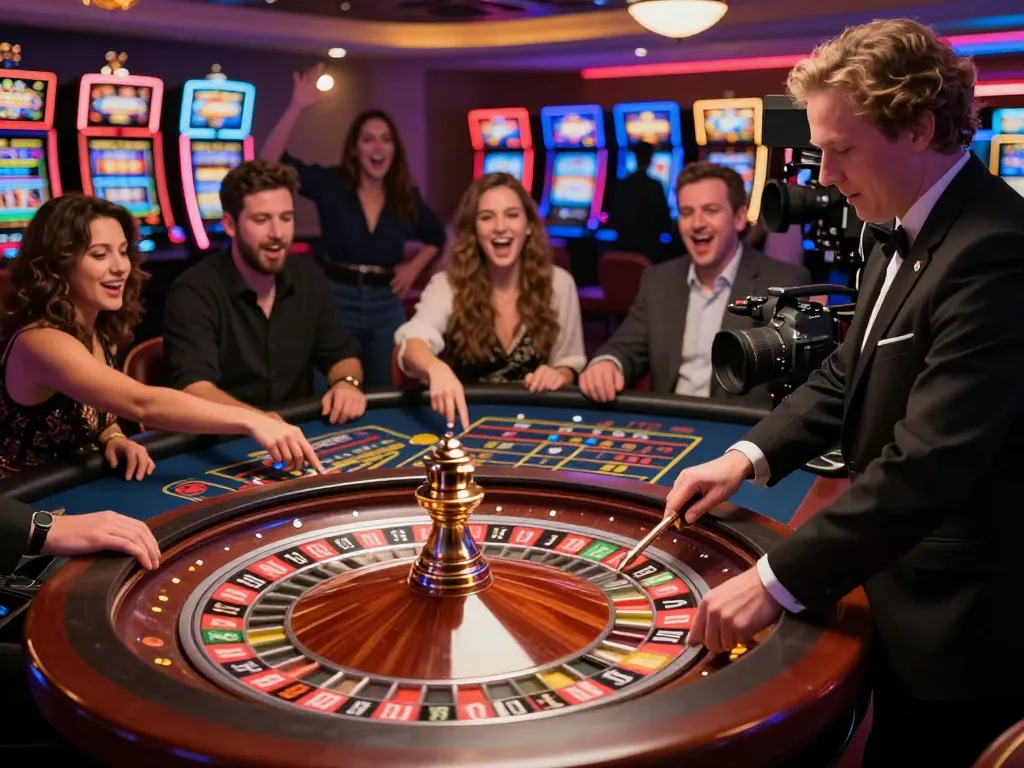 Players enjoy the excitement of roulette, showcasing 789bet's thrilling casino gaming experience.