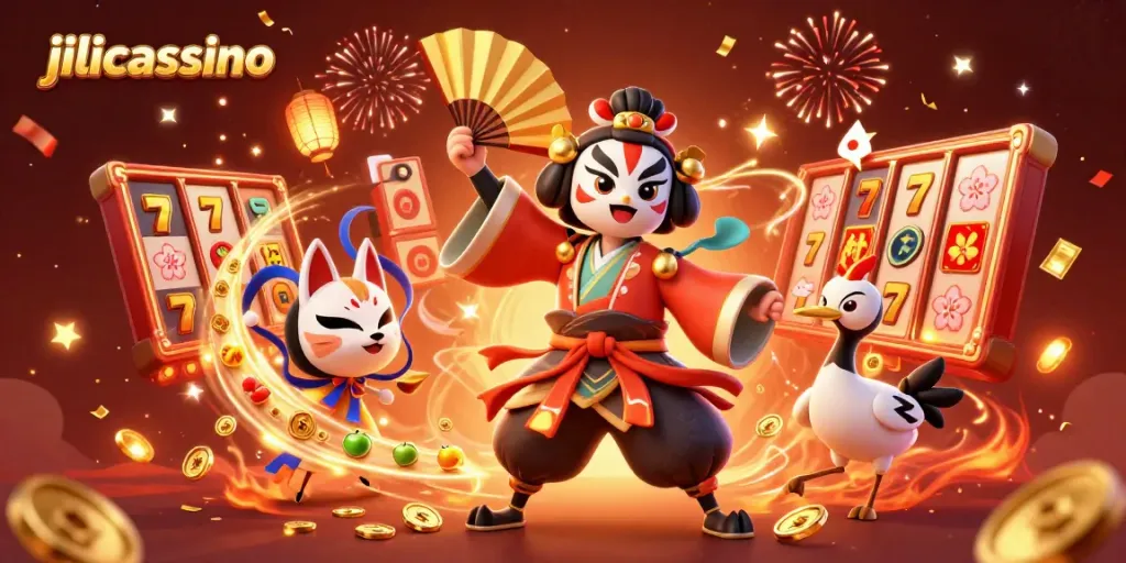Experience the excitement of jilicasino with vibrant slot reels and dynamic winning symbols.