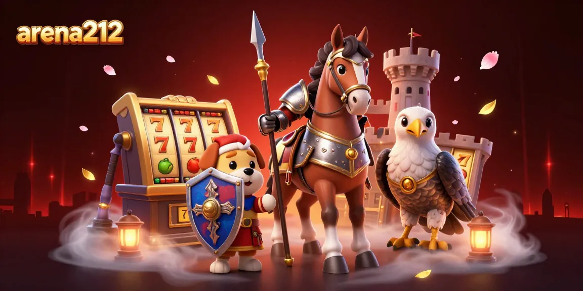 arena212 menawarkan permainan slot yang menguntungkan dengan karakter kartun 3D yang menarik dan suasana ceria.