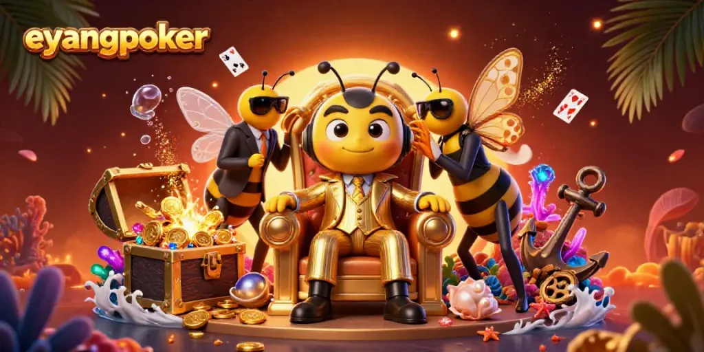 Mengalami keseruan di eyangpoker, sambil berjudi di meja poker dengan karakter unik dan elemen permainan yang menggugah semangat.
