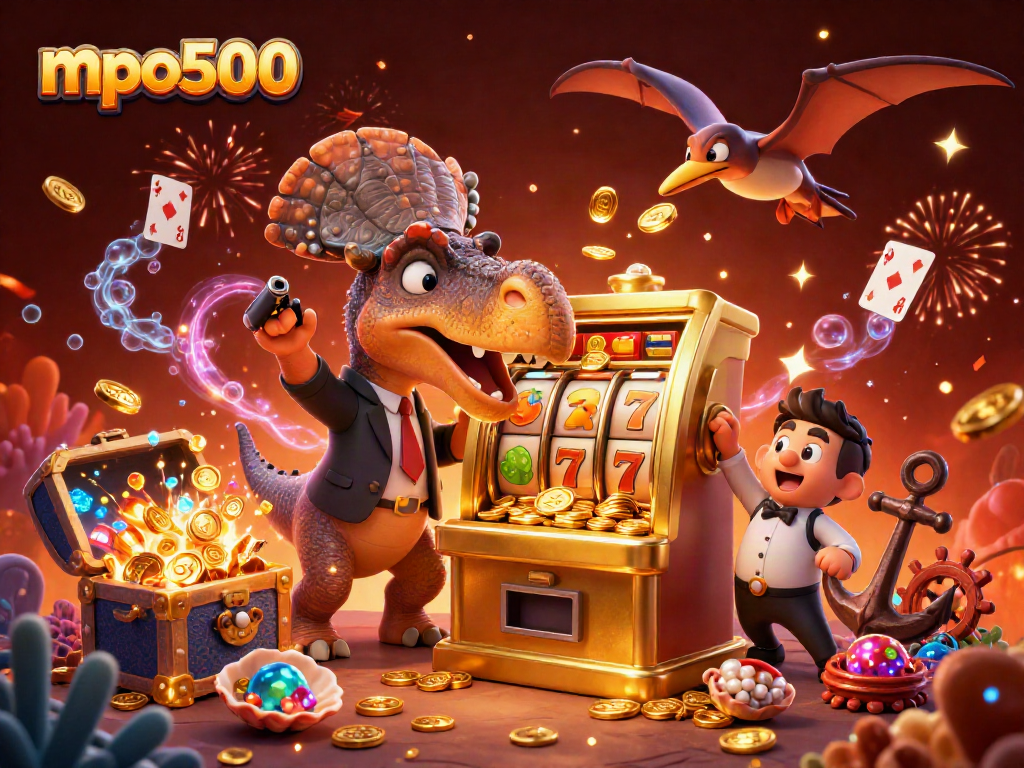 Memicu jackpot di mpo500 dengan pachycephalosaurus dan mesin slot berkilau