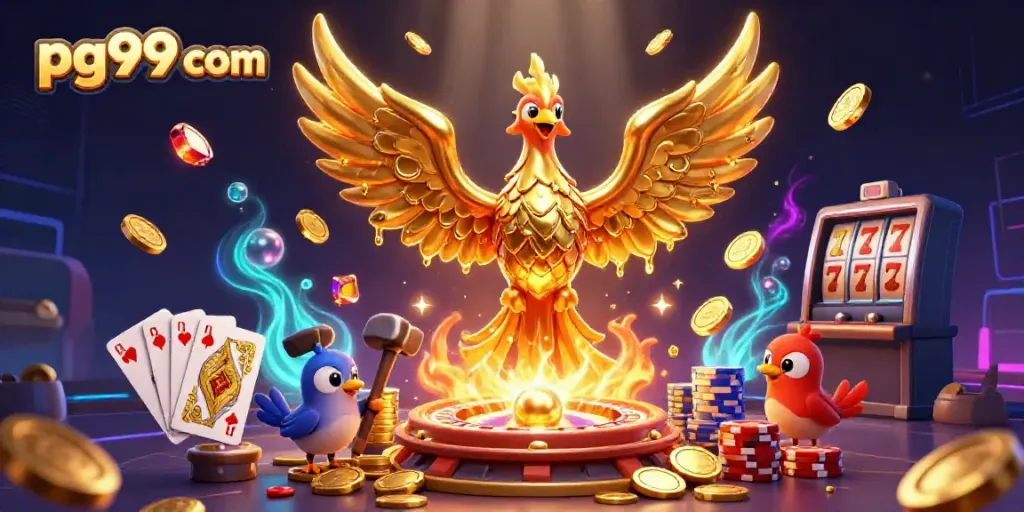 Experience winning thrills with pg99 com's dazzling casino adventures featuring golden phoenix and games.