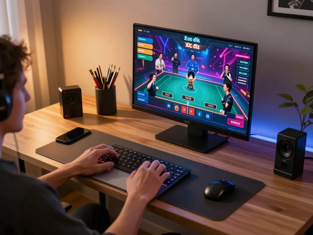 Xóc đĩa online game in action with players engaged in a live interface.