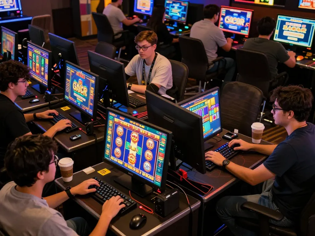 SLOT GACOR players enjoy thrilling online games while strategizing together for wins.