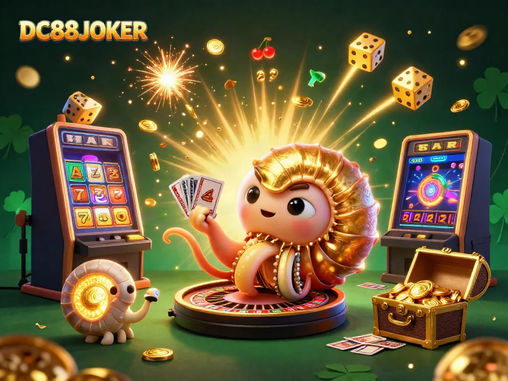 Experience thrilling winnings at DC88JOKER with vibrant casino game elements and dazzling rewards.