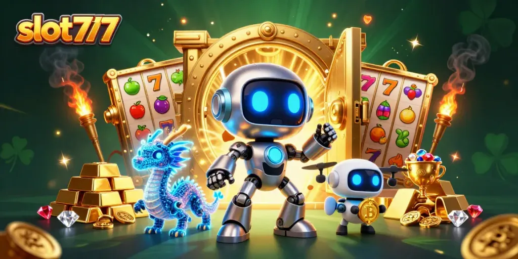 Menangkan slot777 dengan bermain di mesin slot mengikuti petualangan robot cyberpunk dan sahabat holografiknya.