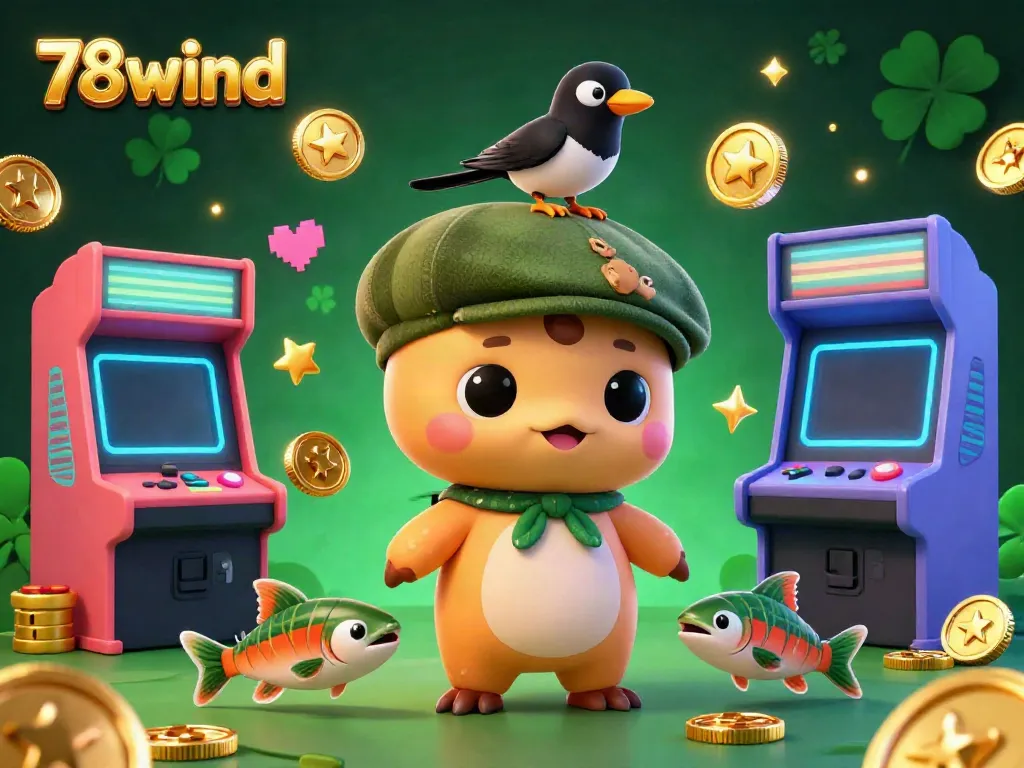 Experience the thrill of gambling with 78wind's fun gaming adventure featuring lively characters and dynamic casino elements.