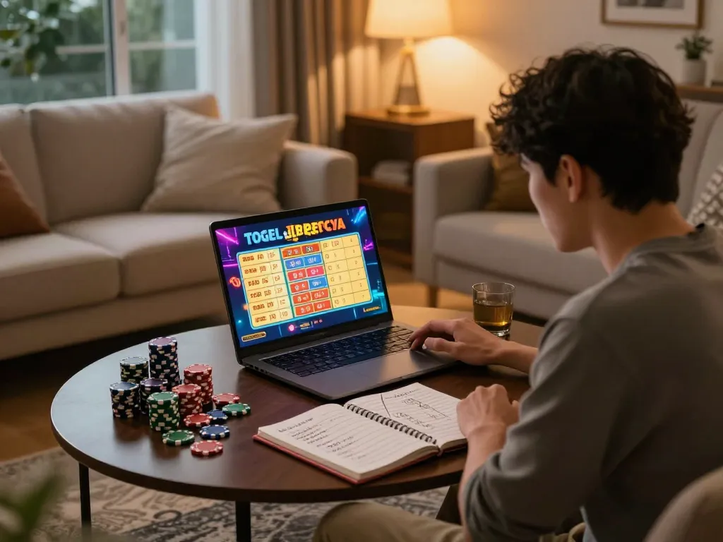 Engage in togel online terpercaya gameplay from the comfort of a stylish home setup.