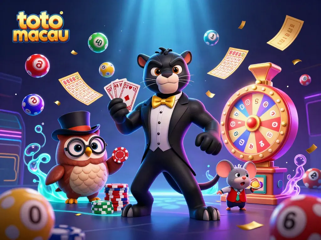 Menang dalam permainan toto macau dengan karakter kasual dan elemen lotere yang menghibur