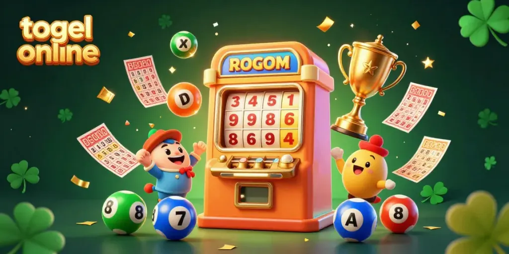 Mengakses togel online dengan mesin lotere yang memukau saat kemenangan dirayakan dalam suasana penuh semangat.