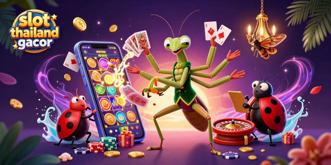 Experience exciting gameplay with slot thailand gacor in this vibrant casino scene.
