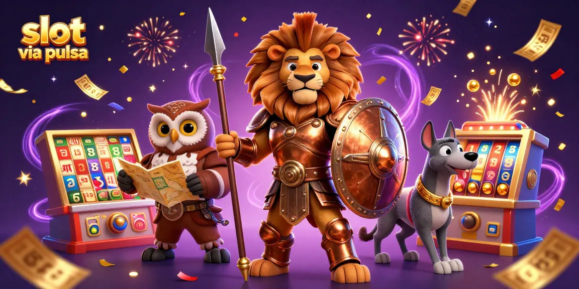 Engage with slot via pulsa and experience a vibrant casino atmosphere filled with dynamic games and lucky symbols