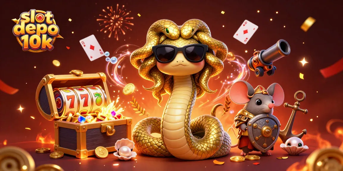 Experience exciting wins with slot depo 10k at our casino with amazing gaming elements.
