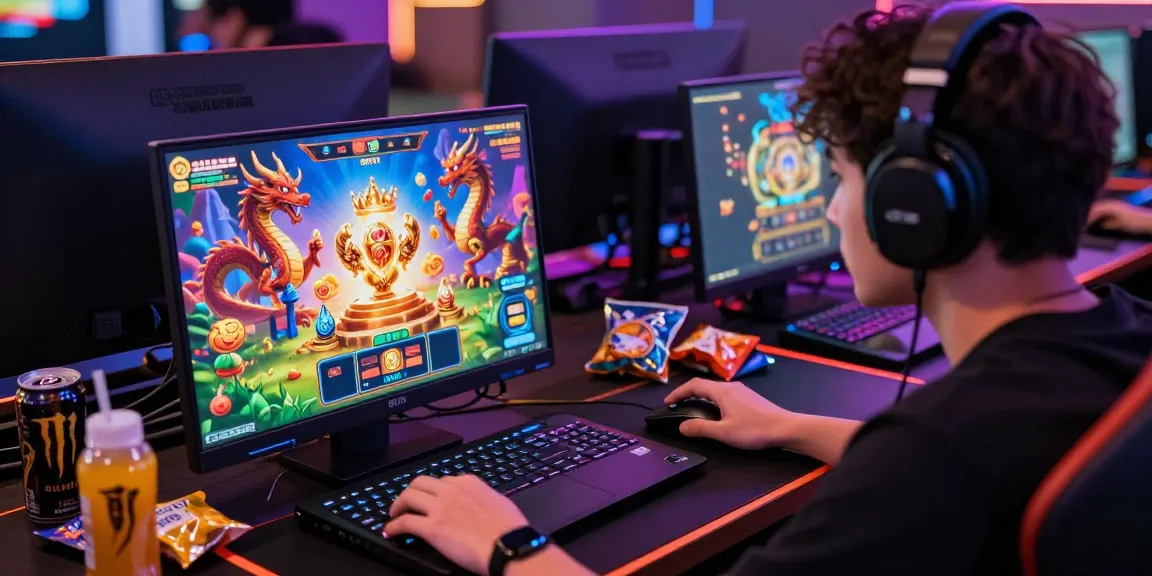 Login Modal138 pada platform permainan slot online, pemain berfokus pada permainan dengan suasana yang mendebarkan.