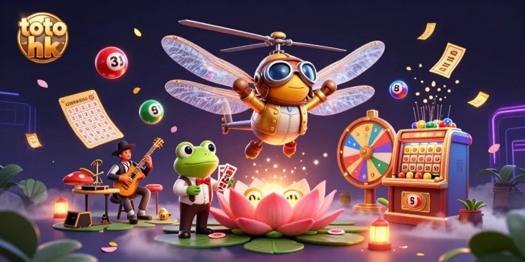 Menangkan toto hk dengan kartu poker dan bola lotere di kasino dunia fantasi yang meriah.