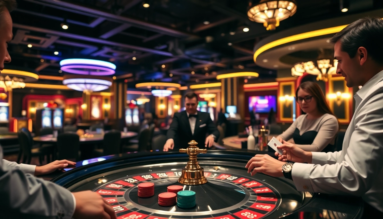 Masuk naskahtoto login dengan dealer kasino yang sedang bermain roulette.