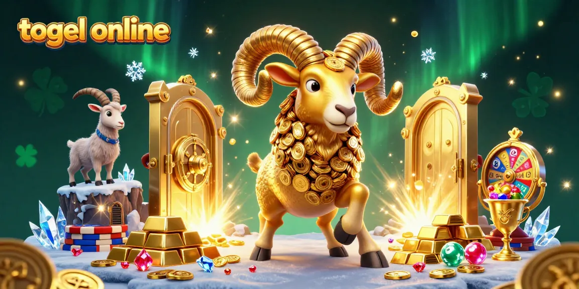 Gambar permainan togel online yang menggambarkan kesempatan untuk menang dengan simbol yang menarik dan pengaturan visual yang mengesankan.